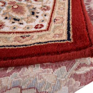 Wollteppich Dolna 100 % Schurwolle - Rot - 66 x 120 cm