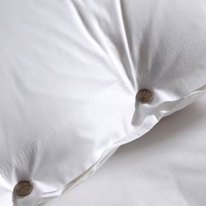 Beddengoed Percale katoen percal - Wit - 260x220cm + 2 kussen 60x70cm