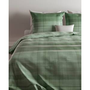 Parure de lit Marley Coton - Vert - 140 x 200/220 cm + oreiller 70 x 60 cm