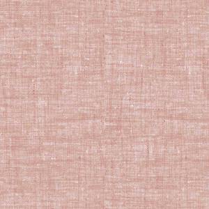 Parure de lit Lino Coton - Rose vieilli - 135 x 200 cm + oreiller 80 x 80 cm