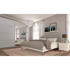 Schwebetürenschrank SKØP pure reflect Seidengrau - 270 x 236 cm - 2 Türen