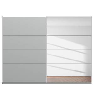 Schwebetürenschrank SKØP pure reflect Seidengrau - 270 x 236 cm - 2 Türen