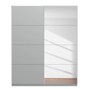 Zweefdeurkast SKØP pure reflect Zijdegrijs - 181 x 236 cm - 2 deuren