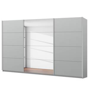 Schwebetürenschrank SKØP pure reflect Seidengrau - 360 x 236 cm - 3 Türen