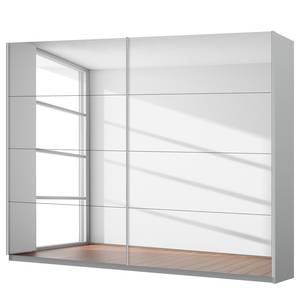 Schwebetürenschrank SKØP reflect Seidengrau - 270 x 236 cm - 2 Türen