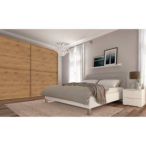 Schwebetürenschrank SKØP pure Eiche Artisan Dekor - 270 x 236 cm - 2 Türen