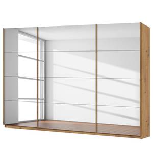 Schwebetürenschrank SKØP reflect Eiche Artisan Dekor - 315 x 236 cm - 3 Türen