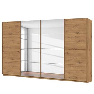 Zweefdeurkast SKØP pure reflect Eikenhoutlook Artisan - 360 x 236 cm - 4 deuren