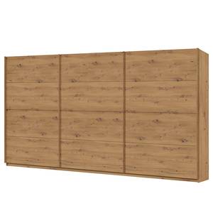 Schwebetürenschrank SKØP pure Eiche Artisan Dekor - 405 x 222 cm - 3 Türen