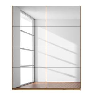 Schwebetürenschrank SKØP reflect Eiche Artisan Dekor - 181 x 236 cm - 2 Türen