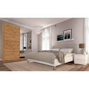 Armoire SKØP pure reflect Imitation chêne Artisan - 181 x 222 cm - 2 porte