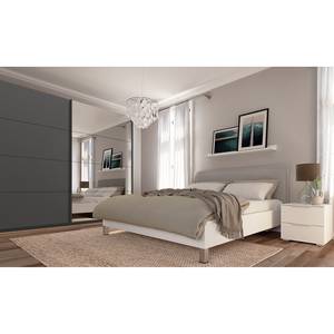 Zweefdeurkast SKØP pure reflect Grafiet - 270 x 222 cm - 2 deuren