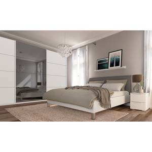 Zweefdeurkast SKØP  pure reflect+ Alpinewit - 360 x 222 cm - 3 deuren