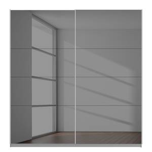 Schwebetürenschrank SKØP reflect+ Seidengrau - 225 x 236 cm - 2 Türen