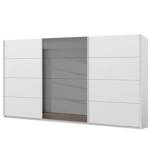 Zweefdeurkast SKØP  pure reflect+ Alpinewit - 405 x 222 cm - 3 deuren