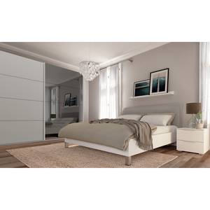 Schwebetürenschrank SKØP  pure reflect+ Seidengrau - 270 x 236 cm - 2 Türen