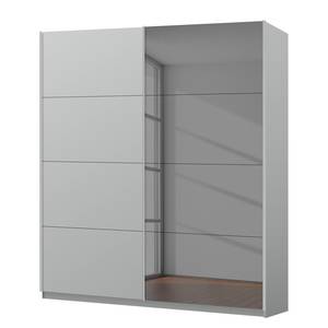 Zweefdeurkast SKØP  pure reflect+ Zijdegrijs - 181 x 236 cm - 2 deuren