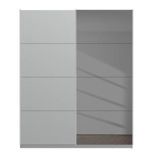 Armoire SKØP pure reflect+ Gris soie - 181 x 236 cm - 2 porte