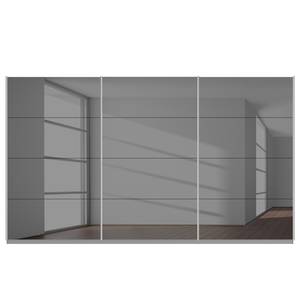 Schwebetürenschrank SKØP reflect+ Seidengrau - 360 x 222 cm - 3 Türen