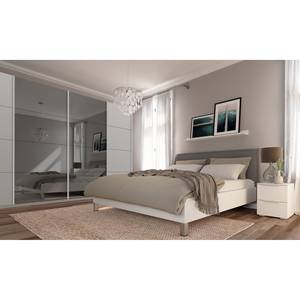 Armoire SKØP pure reflect+ Gris soie - 360 x 222 cm - 4 portes