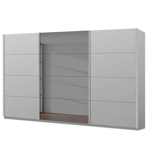 Schwebetürenschrank SKØP  pure reflect+ Seidengrau - 360 x 222 cm - 3 Türen