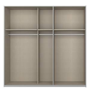 Zweefdeurkast SKØP pure gloss Wit hoogglans/Zijdegrijs - 225 x 236 cm - 2 deuren