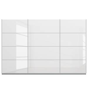 Armoire SKØP pure gloss Blanc brillant / Gris soie - 315 x 222 cm - 3 portes