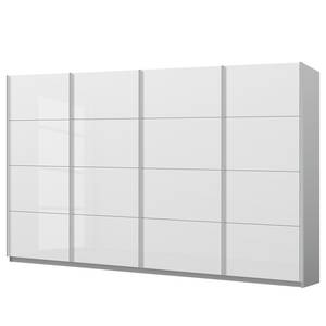 Zweefdeurkast SKØP pure gloss Wit hoogglans/Zijdegrijs - 360 x 222 cm - 4 deuren