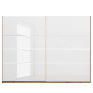 Armoire SKØP pure gloss Blanc brillant / Imitation chêne Artisan - 270 x 236 cm - 2 porte