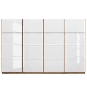 Armoire SKØP pure gloss Blanc brillant / Imitation chêne Artisan - 360 x 236 cm - 4 portes