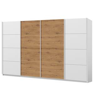 Armoire SKØP pure artisan Blanc alpin / Imitation chêne Artisan - 360 x 236 cm - 4 portes