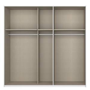 Schwebetürenschrank SKØP pure artisan Alpinweiß / Eiche Artisan Dekor - 225 x 222 cm - 2 Türen