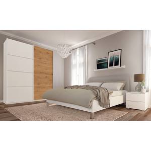 Armoire SKØP pure artisan Blanc alpin / Imitation chêne Artisan - 181 x 222 cm - 2 porte