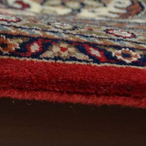 Wollteppich Sirsa Silk Bidjarao Schurwolle / Seide - Rot / Creme - 70 x 140 cm