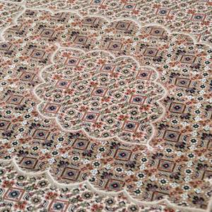 Wollteppich Sirsa Silk Tabriz II Schurwolle / Seide - Creme - 90 x 160 cm