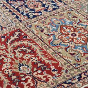 Tapis en laine Sirsa Silk Baktyari Laine vierge / Soie - Rouge