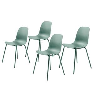 Chaises Felin (lot de 4) Vert menthe