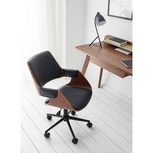 Ensemble de bureau Luumaki (2 éléments) Noir - Marron