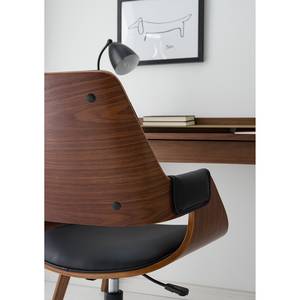 Ensemble de bureau Luumaki (2 éléments) Noir - Marron