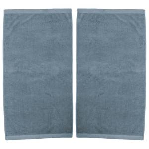 Serviettes Brava - Lot de 2 Coton - Bleu moyen