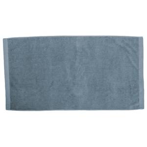 Handdoek Brava set van 2 katoen - Middel blauw