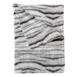 Plaid Siberian White Tiger Polyester - Grau