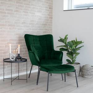 Fauteuil Entrup Velours - Vert