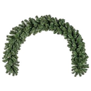 Kerstkrans Hesper polyester PVC - groen