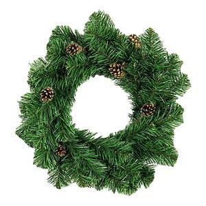 Couronne de l’Avent Hillier Polyester PVC - Vert