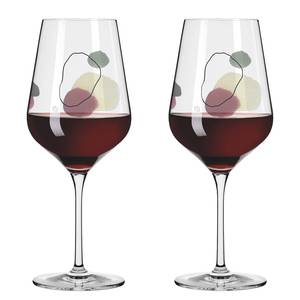 Verres à vin Rêve d’été I (lot de 2) Verre cristallin - Contenance : 0,57 L - Transparent