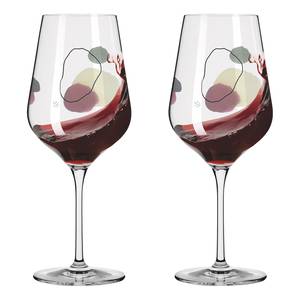 Verres à vin Rêve d’été I (lot de 2) Verre cristallin - Contenance : 0,57 L - Transparent