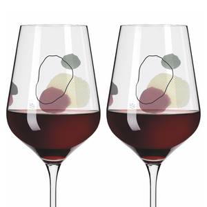 Bicchiere vino rosso Sogno estivo I (2) Cristallo - Capacità: 0.57 l - Trasparente