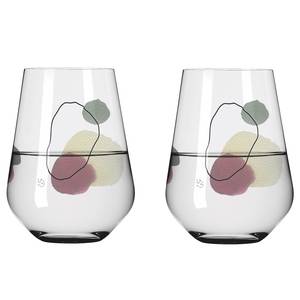 Verres Rêve d’été I (lot de 2) Verre cristallin - Contenance : 0,54 L - Transparent