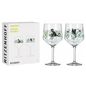 Verres à cocktail Fabelkraft (lot de 2) Verre cristallin - Contenance : 0,72 L - Transparent